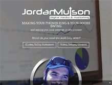 Tablet Screenshot of jordanmulson.com